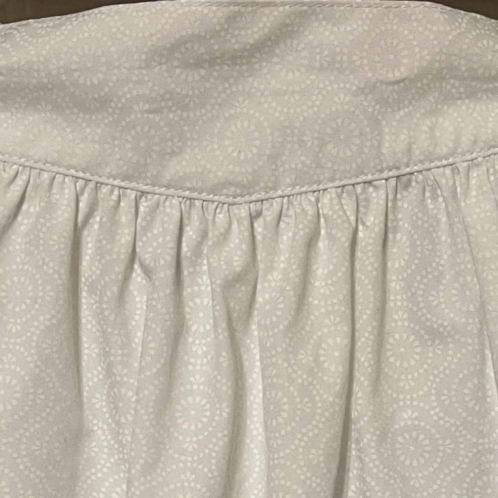 NWT adorable Carter's Child of Mine white patterned summer skirt size 8